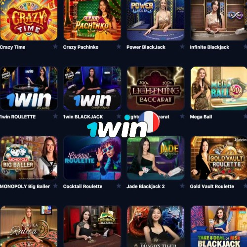 Jeux en direct sur site web casino